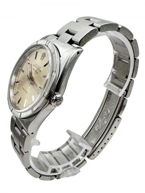 ROLEX（ロレックス）ROLEX (ロレックス) Air-king エアキング 34mm Ref.14010 シルバー文字盤  シルバー文字盤 サイズ:34.0mm/19.0mmの古着・服飾アイテム