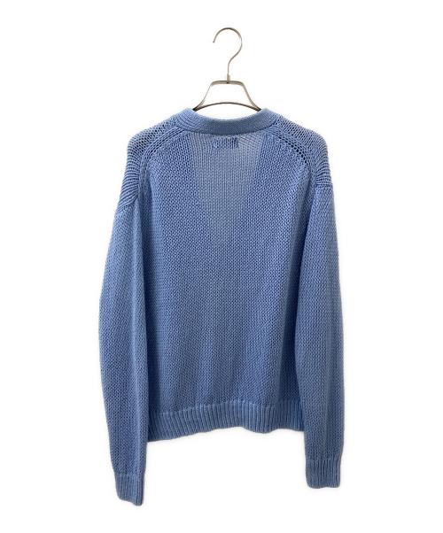 POLO RALPH LAUREN（ポロ・ラルフローレン）POLO RALPH LAUREN (ポロ・ラルフローレン) ローゲージカーディガン スカイブルー サイズ:XSの古着・服飾アイテム