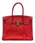HERMES（エルメス）の古着「Birkin 30/バーキン30/トリヨンノビーヨ/レッド系/ゴールド金具/X刻印:2016年」｜レッド系