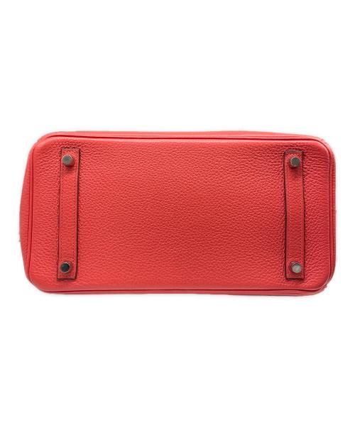HERMES（エルメス）HERMES (エルメス) バーキン30/シルバー金具/トリヨンクレマンス/ルージュピヴォワンヌ/Ⅽ刻印/2018年 ルージュピヴォワンヌ サイズ:30の古着・服飾アイテム