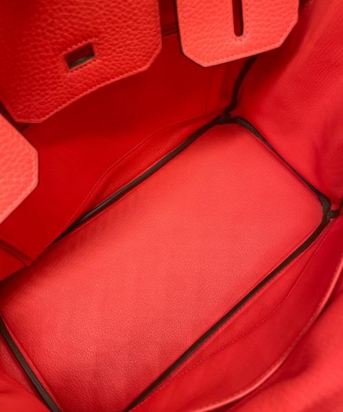 HERMES（エルメス）HERMES (エルメス) バーキン30/シルバー金具/トリヨンクレマンス/ルージュピヴォワンヌ/Ⅽ刻印/2018年 ルージュピヴォワンヌ サイズ:30の古着・服飾アイテム