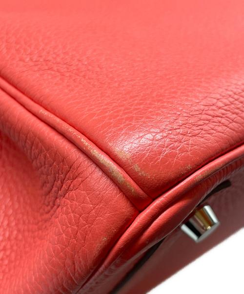 HERMES（エルメス）HERMES (エルメス) バーキン30/シルバー金具/トリヨンクレマンス/ルージュピヴォワンヌ/Ⅽ刻印/2018年 ルージュピヴォワンヌ サイズ:30の古着・服飾アイテム