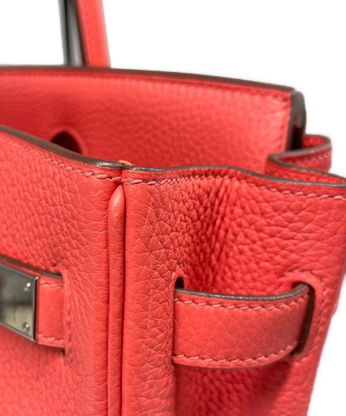 HERMES（エルメス）HERMES (エルメス) バーキン30/シルバー金具/トリヨンクレマンス/ルージュピヴォワンヌ/Ⅽ刻印/2018年 ルージュピヴォワンヌ サイズ:30の古着・服飾アイテム