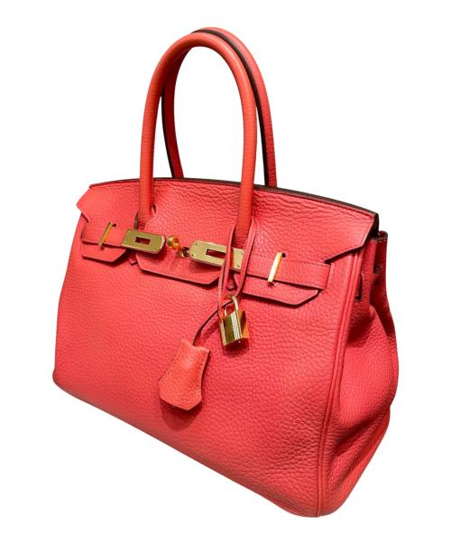 HERMES（エルメス）HERMES (エルメス) バーキン30/ゴールド金具/トリヨンクレマンス ピンク系の古着・服飾アイテム