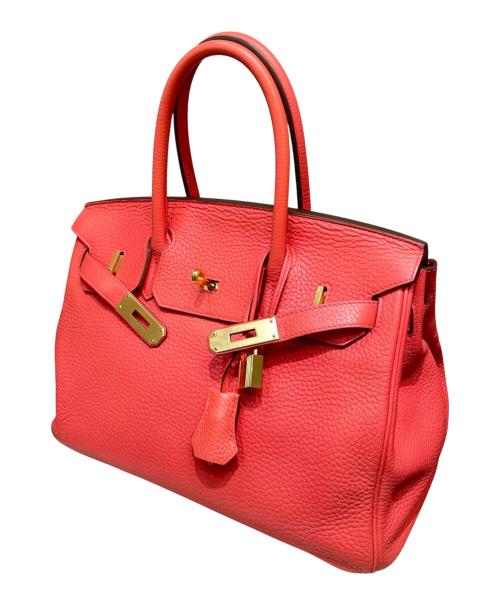 HERMES（エルメス）HERMES (エルメス) バーキン30/ゴールド金具/トリヨンクレマンス ピンク系の古着・服飾アイテム