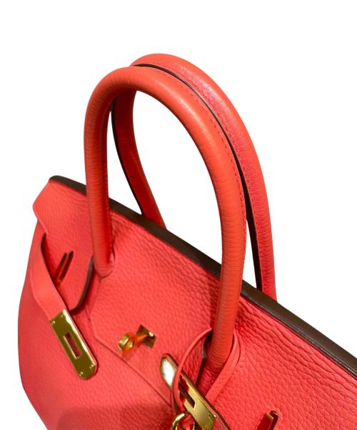 HERMES（エルメス）HERMES (エルメス) バーキン30/ゴールド金具/トリヨンクレマンス ピンク系の古着・服飾アイテム