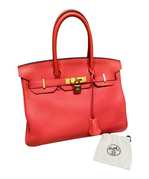 HERMES（エルメス）HERMES (エルメス) バーキン30/ゴールド金具/トリヨンクレマンス ピンク系の古着・服飾アイテム
