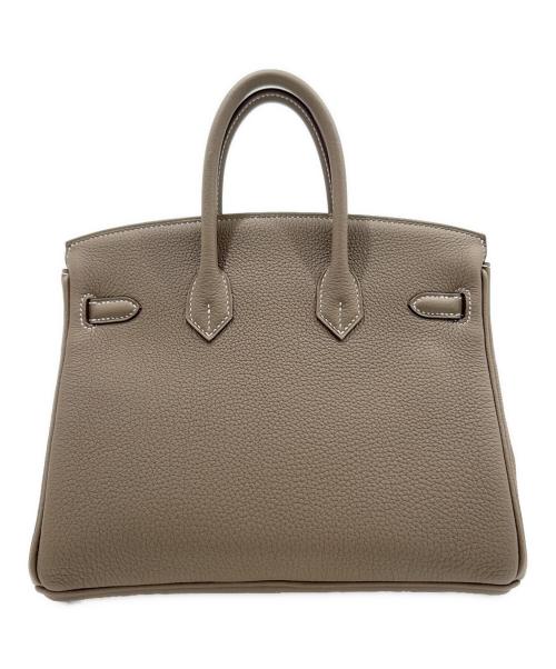 HERMES（エルメス）HERMES (エルメス) バーキン25/Birkin25 Etoupe/エトゥープ/シルバー金具/W刻印2024年製 エトゥープ サイズ:25の古着・服飾アイテム