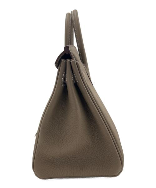 HERMES（エルメス）HERMES (エルメス) バーキン25/Birkin25 Etoupe/エトゥープ/シルバー金具/W刻印2024年製 エトゥープ サイズ:25の古着・服飾アイテム