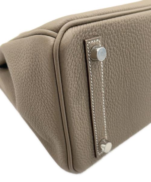 HERMES（エルメス）HERMES (エルメス) バーキン25/Birkin25 Etoupe/エトゥープ/シルバー金具/W刻印2024年製 エトゥープ サイズ:25の古着・服飾アイテム