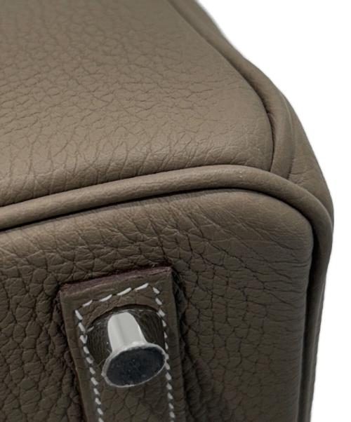 HERMES（エルメス）HERMES (エルメス) バーキン25/Birkin25 Etoupe/エトゥープ/シルバー金具/W刻印2024年製 エトゥープ サイズ:25の古着・服飾アイテム