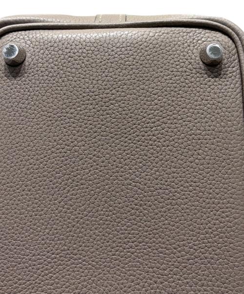 HERMES（エルメス）HERMES (エルメス) ピコタンロックPM/シルバー金具/トリヨンモーリス/グリアスファルト/C刻印/2018年 グリアスファルト サイズ:PMの古着・服飾アイテム
