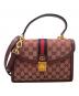 GUCCI（グッチ）の古着「〔オフィディア〕ミディアム トップハンドルバッグ」｜レッド