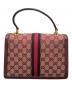 GUCCI (グッチ) 〔オフィディア〕ミディアム トップハンドルバッグ レッド サイズ:ミディアム/M：180000円