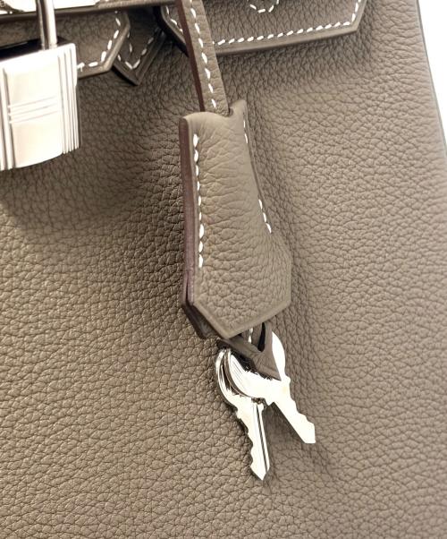 HERMES（エルメス）HERMES (エルメス) Birkin25 Etoupe/バーキン25/トリヨンビーノ/エトゥープ/シルバー金具/W刻印2024年製 エトゥープ サイズ:25の古着・服飾アイテム