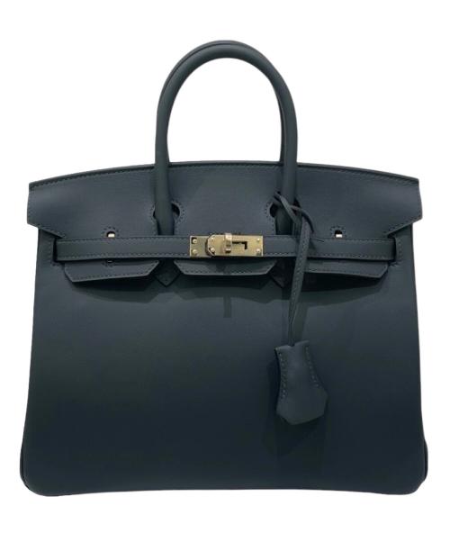 HERMES（エルメス）HERMES (エルメス) Birkin 25 Verso/バーキン25 ヴェルソ/ヴォースイフト/グリミスティ×ノワール(裏)/シャンパンゴールド金具/K刻印:2025年製 グリミスティ×ノワール(裏) サイズ:25の古着・服飾アイテム