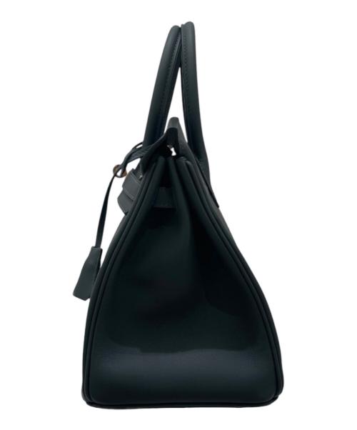 HERMES（エルメス）HERMES (エルメス) Birkin 25 Verso/バーキン25 ヴェルソ/ヴォースイフト/グリミスティ×ノワール(裏)/シャンパンゴールド金具/K刻印:2025年製 グリミスティ×ノワール(裏) サイズ:25の古着・服飾アイテム