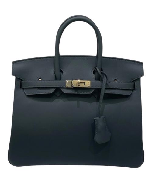 HERMES（エルメス）HERMES (エルメス) Birkin 25 Verso/バーキン25 ヴェルソ/ヴォースイフト/グリミスティ×ノワール(裏)/シャンパンゴールド金具/K刻印:2025年製 グリミスティ×ノワール(裏) サイズ:25の古着・服飾アイテム