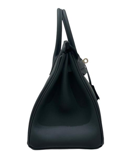 HERMES（エルメス）HERMES (エルメス) Birkin 25 Verso/バーキン25 ヴェルソ/ヴォースイフト/グリミスティ×ノワール(裏)/シャンパンゴールド金具/K刻印:2025年製 グリミスティ×ノワール(裏) サイズ:25の古着・服飾アイテム
