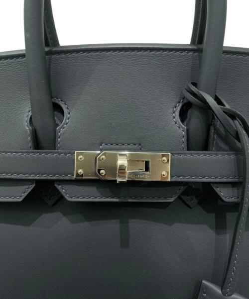 HERMES（エルメス）HERMES (エルメス) Birkin 25 Verso/バーキン25 ヴェルソ/ヴォースイフト/グリミスティ×ノワール(裏)/シャンパンゴールド金具/K刻印:2025年製 グリミスティ×ノワール(裏) サイズ:25の古着・服飾アイテム