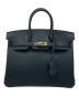 HERMES（エルメス）の古着「Birkin 25 Verso/バーキン25 ヴェルソ/ヴォースイフト/グリミスティ×ノワール(裏)/シャンパンゴールド金具/K刻印:2025年製」｜グリミスティ×ノワール(裏)