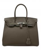 HERMESエルメス）の古着「Birkin 30/バーキン30/トリヨンノビーヨ/エトゥープ/シルバー金具/W刻印2024年製」｜エトゥープ