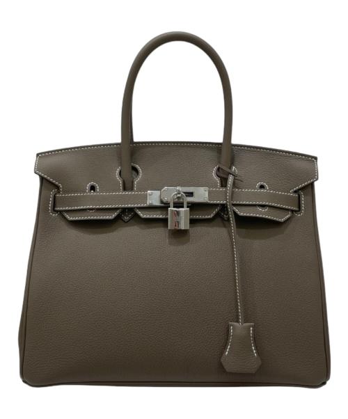 HERMES（エルメス）HERMES (エルメス) Birkin 30/バーキン30/トリヨンノビーヨ/エトゥープ/シルバー金具/W刻印2024年製 エトゥープ サイズ:30の古着・服飾アイテム