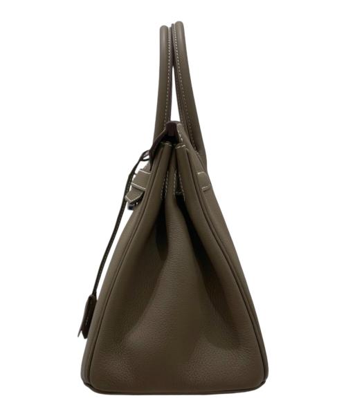 HERMES（エルメス）HERMES (エルメス) Birkin 30/バーキン30/トリヨンノビーヨ/エトゥープ/シルバー金具/W刻印2024年製 エトゥープ サイズ:30の古着・服飾アイテム