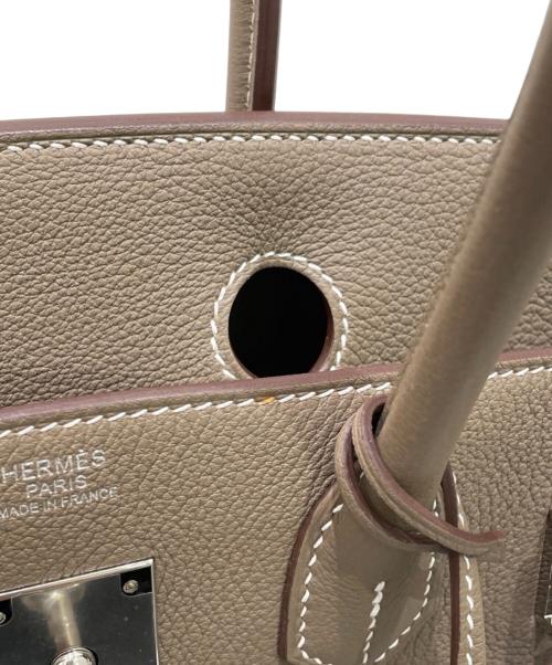 HERMES（エルメス）HERMES (エルメス) Birkin 30/バーキン30/トリヨンノビーヨ/エトゥープ/シルバー金具/W刻印2024年製 エトゥープ サイズ:30の古着・服飾アイテム