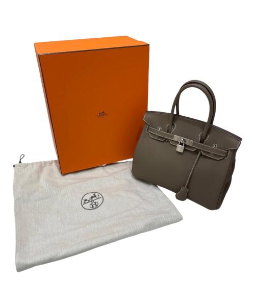 HERMES（エルメス）HERMES (エルメス) Birkin 30/バーキン30/トリヨンノビーヨ/エトゥープ/シルバー金具/W刻印2024年製 エトゥープ サイズ:30の古着・服飾アイテム
