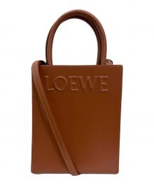 LOEWE（ロエベ）の古着「Standard A5 Tote」｜ブラウン