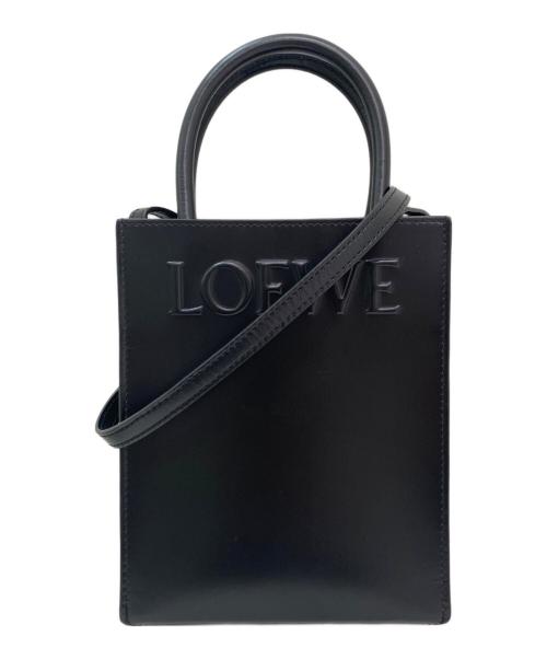LOEWE（ロエベ）LOEWE (ロエベ) スタンダード A5 トート ブラックの古着・服飾アイテム