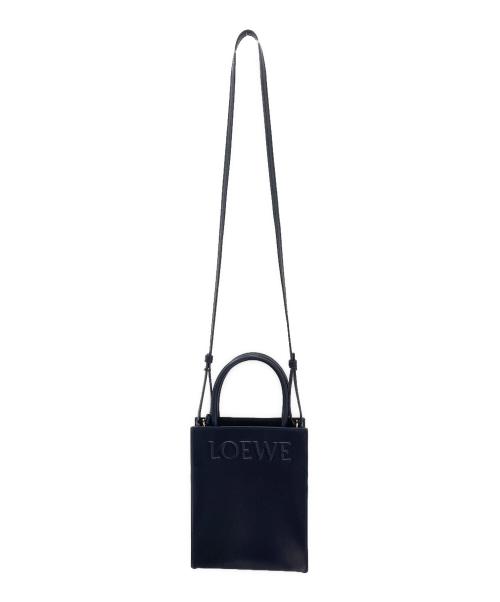 LOEWE（ロエベ）LOEWE (ロエベ) スタンダード A5 トート ブラックの古着・服飾アイテム
