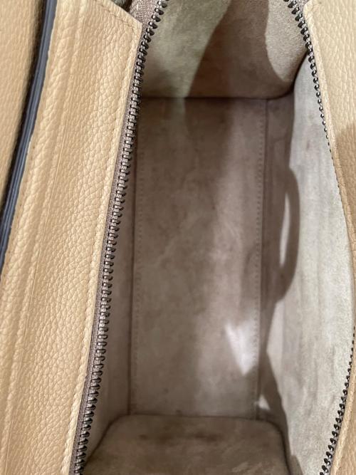 CELINE（セリーヌ）CELINE (セリーヌ) ラゲージ ナノショッパー ベージュ サイズ:ナノの古着・服飾アイテム