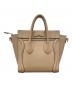 CELINE (セリーヌ) ラゲージ ナノショッパー ベージュ サイズ:ナノ：190000円