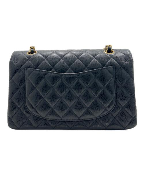 CHANEL（シャネル）CHANEL (シャネル) Matelassé 23 Double Flap Chain Shoulder Bag/マトラッセ23 Wフラップ チェーンショルダーバッグ ブラック サイズ:23の古着・服飾アイテム