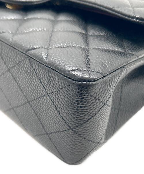 CHANEL（シャネル）CHANEL (シャネル) Matelassé 23 Double Flap Chain Shoulder Bag/マトラッセ23 Wフラップ チェーンショルダーバッグ ブラック サイズ:23の古着・服飾アイテム