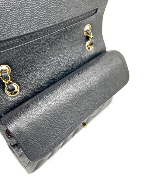 CHANEL（シャネル）CHANEL (シャネル) Matelassé 23 Double Flap Chain Shoulder Bag/マトラッセ23 Wフラップ チェーンショルダーバッグ ブラック サイズ:23の古着・服飾アイテム