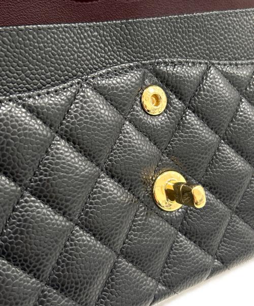 CHANEL（シャネル）CHANEL (シャネル) Matelassé 23 Double Flap Chain Shoulder Bag/マトラッセ23 Wフラップ チェーンショルダーバッグ ブラック サイズ:23の古着・服飾アイテム