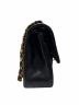 中古・古着 CHANEL (シャネル) CHANEL/マトラッセ23/Wフラップチェーンショルダーバッグ ブラック×ゴールド サイズ:23：780000円