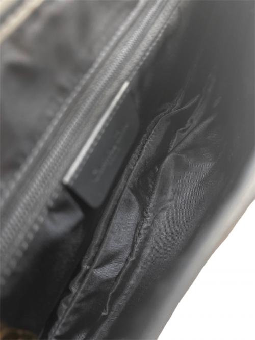 Christian Dior（クリスチャン ディオール）Christian Dior (クリスチャン ディオール) Double Saddle Bag /ダブルサドルバッグ ネイビーの古着・服飾アイテム