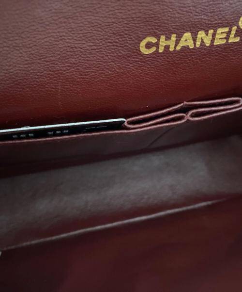 CHANEL（シャネル）CHANEL (シャネル) Wフラップチェーンショルダーバッグ ブラックの古着・服飾アイテム