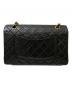 CHANEL (シャネル) Wフラップチェーンショルダーバッグ ブラック：780000円