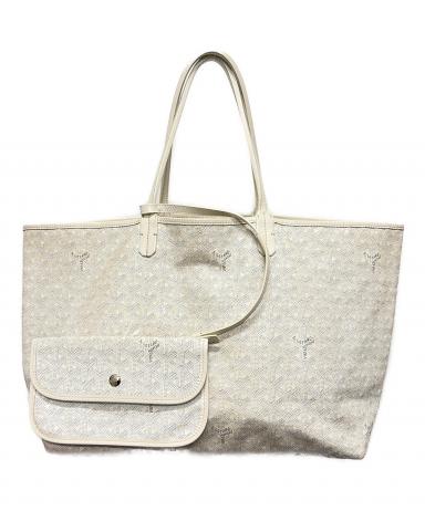 中古・古着通販】GOYARD (ゴヤール) サンルイPM ホワイト サイズ:PM