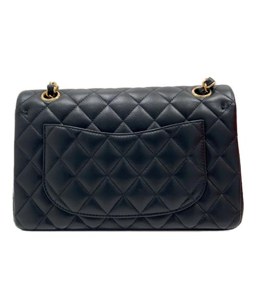 CHANEL（シャネル）CHANEL (シャネル) Matelassé 23 Double Flap Chain Shoulder Bag/マトラッセ23 Wフラップチェーンショルダーバッグ ブラック サイズ:23の古着・服飾アイテム
