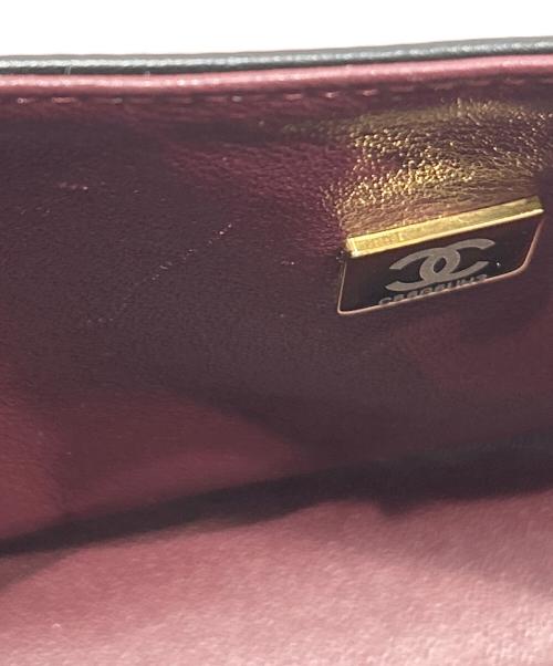 CHANEL（シャネル）CHANEL (シャネル) Matelassé 23 Double Flap Chain Shoulder Bag/マトラッセ23 Wフラップチェーンショルダーバッグ ブラック サイズ:23の古着・服飾アイテム