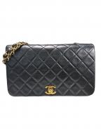 CHANELシャネル）の古着「マトラッセ」｜ブラック×ゴールド