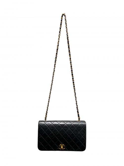 CHANEL（シャネル）CHANEL (シャネル) マトラッセ ブラック×ゴールド サイズ:23の古着・服飾アイテム