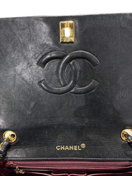 CHANEL（シャネル）CHANEL (シャネル) マトラッセ ブラック×ゴールド サイズ:23の古着・服飾アイテム