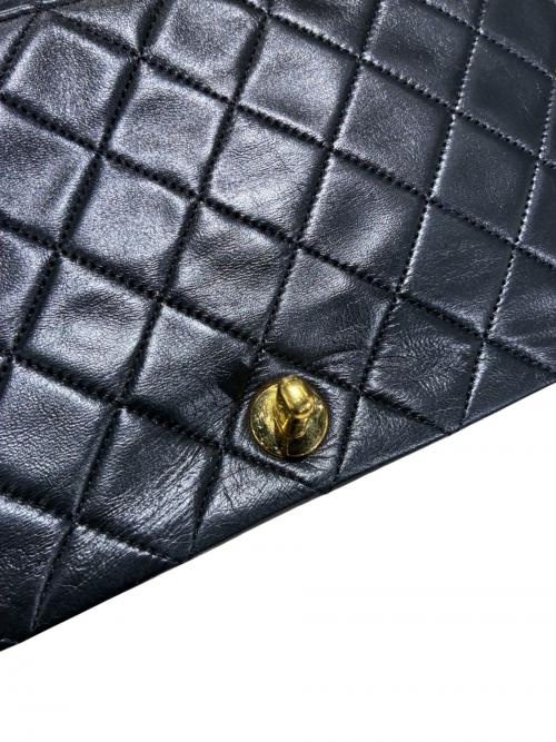 CHANEL（シャネル）CHANEL (シャネル) マトラッセ ブラック×ゴールド サイズ:23の古着・服飾アイテム